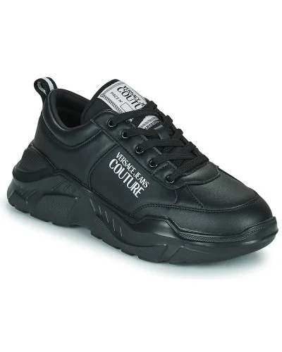 Baskets basses hommes Versace Jeans Couture 72YA3SC1 Noir