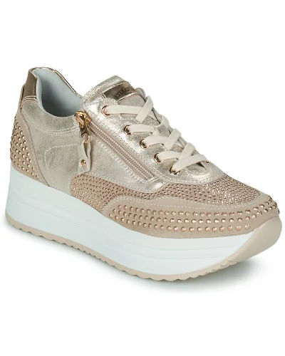 Baskets basses femmes NeroGiardini E218060D-702 Beige