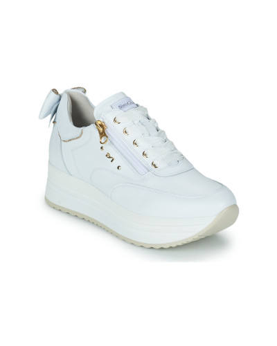 Baskets basses femmes NeroGiardini E218050D-707 Blanc