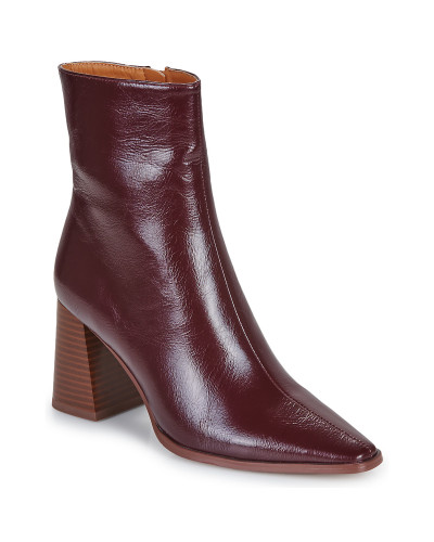Bottines femmes Exé Shoes 2032-1-PU-WINE Rouge