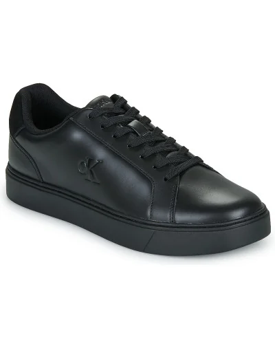 Baskets basses hommes Calvin Klein Jeans CLASSIC CUPSOLE LACEUP LTH Noir
