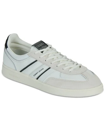 Baskets basses hommes Tommy Jeans THE GREENWICH EDGE MIX Blanc