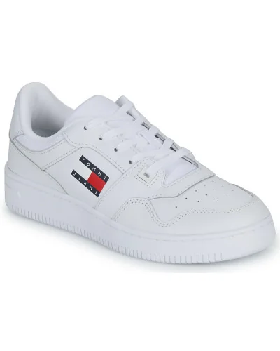 Baskets basses femmes Tommy Jeans TJW RETRO BASKET Blanc
