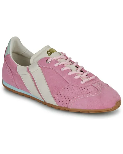 Baskets basses femmes Caval BALLET TUTO GLOW Rose