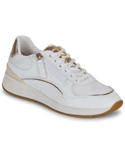 Baskets basses femmes Geox D BULMYA B Blanc