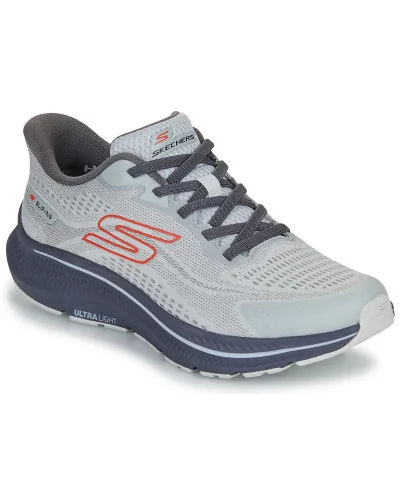 Baskets basses hommes Skechers GO RUN CONSISTENT 2.0 LOCKHART SLIP-INS Gris