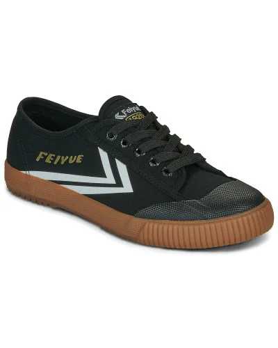 Baskets basses femmes Feiyue FE LO 1920 GUM GROUNDED Noir