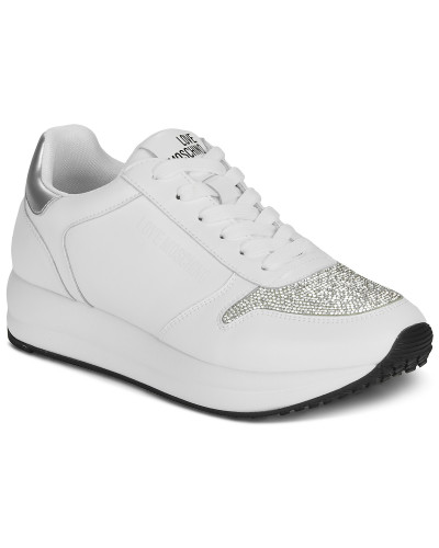 Baskets basses femmes Love Moschino DAILY RUNNING-JA15324G1O Blanc