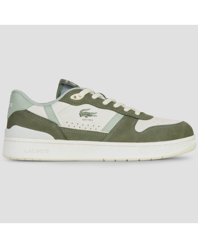 Baskets basses hommes Lacoste T CLIP Kaki