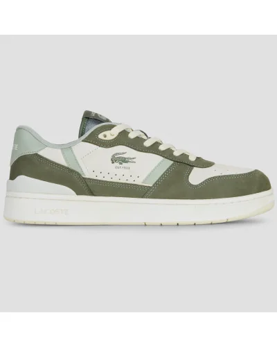 Baskets basses hommes Lacoste T CLIP Kaki