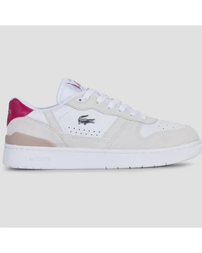 Baskets basses femmes Lacoste T CLIP Blanc