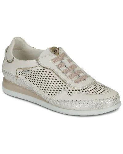 Baskets basses femmes Fluchos STELLA Blanc