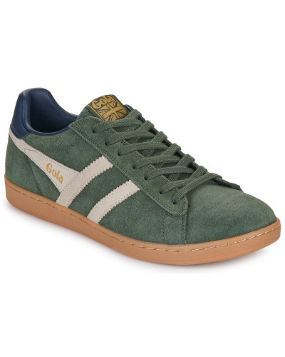 Baskets basses hommes Gola Equipe II Suede Vert