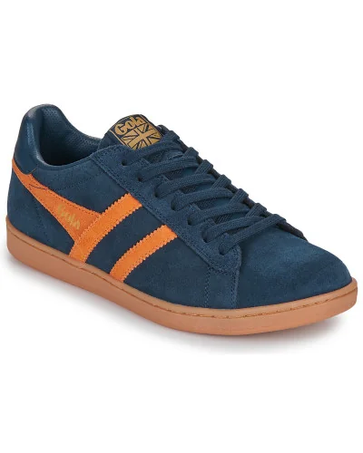Baskets basses hommes Gola Equipe II Suede Marine