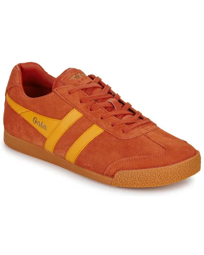 Baskets basses hommes Gola Harrier Orange