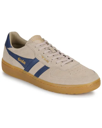 Baskets basses hommes Gola Hawk Suede '86 Beige