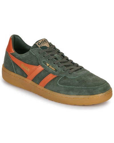 Baskets basses hommes Gola Hawk Suede '86 Kaki