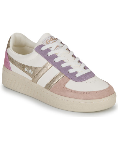 Baskets basses femmes Gola Grandslam Quadrant Beige