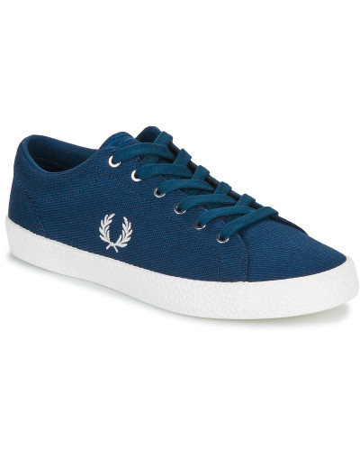 Baskets basses hommes Fred Perry BASELINE HEAVY TWILL Bleu