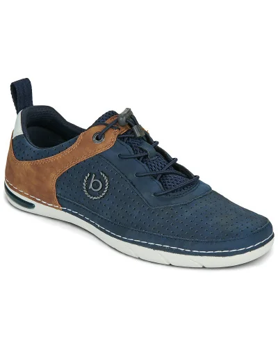 Baskets basses hommes Bugatti Glenans Bleu