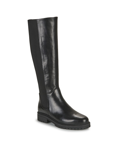 Bottines femmes Myma 7117-CUIR-NOIR