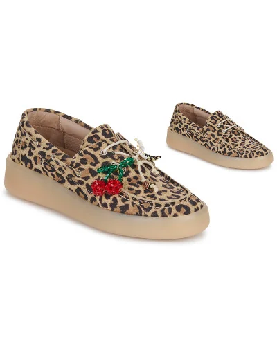 Baskets basses femmes Meline 56ACC-ST-118 Marron