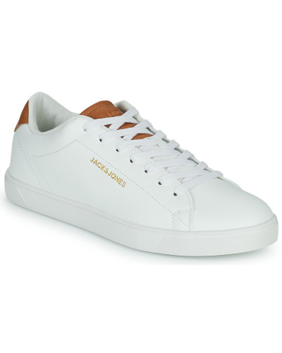 Baskets basses hommes Jack & Jones JFWBOSS PU SNEAKER Blanc