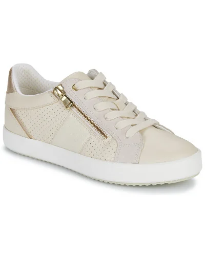 Baskets basses femmes Geox D BLOMIEE Beige