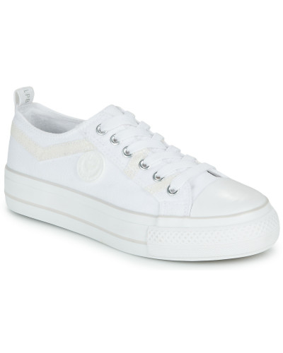 Baskets basses femmes Les Petites Bombes INDIRA Blanc