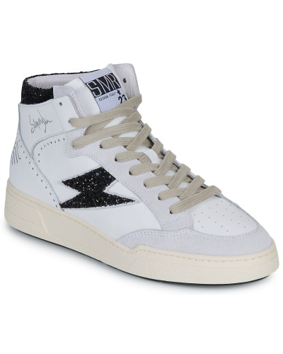 Baskets montantes femmes Semerdjian BRAGA Blanc