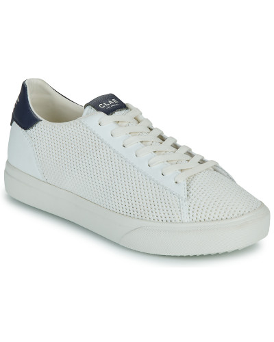 Baskets basses hommes Clae BRADLEY KNIT Blanc