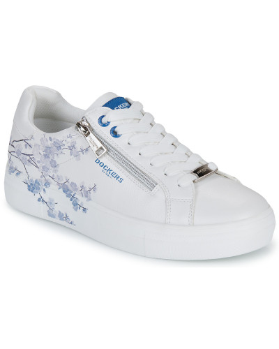 Baskets basses femmes Dockers by Gerli 56GM203 Blanc