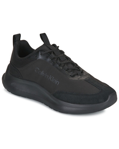 Baskets basses hommes Calvin Klein Jeans LIGHT EVA RUNNER Noir
