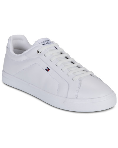 Baskets basses hommes Tommy Hilfiger ICON COURT LIGHT ESS Blanc