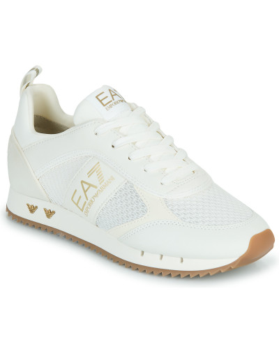 Baskets basses femmes Emporio Armani EA7 7X000334 Blanc