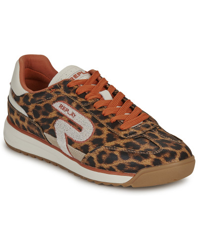 Baskets basses femmes Replay - Marron
