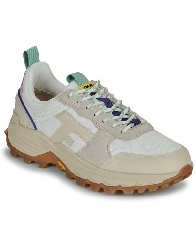 Baskets basses femmes Faguo MONSTERA RUNNING Beige