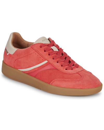 Baskets basses femmes Geox D MELEDA Rouge