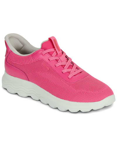 Baskets basses femmes Geox D SPHERICA PLUS Rose