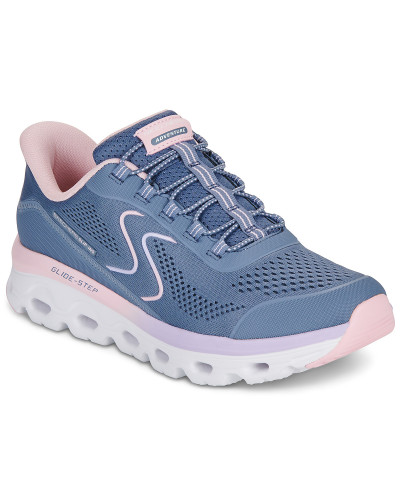 Baskets basses femmes Skechers GLIDE-STEP SOLE SLIP-INS Bleu