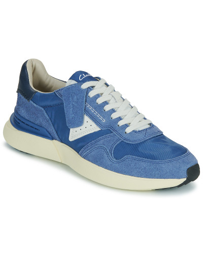 Baskets basses hommes Clarks CraftWick Lace Bleu