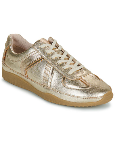 Baskets basses femmes Clarks Meridor Lo Doré