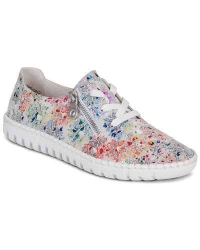 Baskets basses femmes Rieker M2306-90 Multicolore