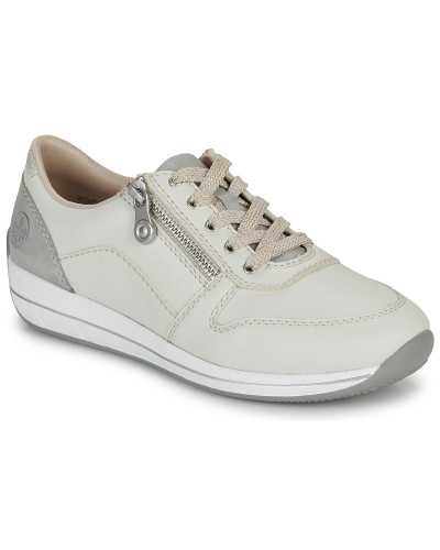 Baskets basses femmes Rieker N1100-80 Blanc