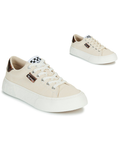 Baskets basses femmes No Name RESET SNEAKER W Beige