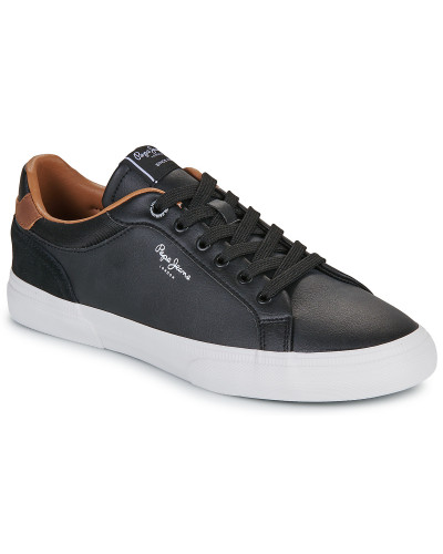 Baskets basses hommes Pepe jeans KENTON COURT M Noir