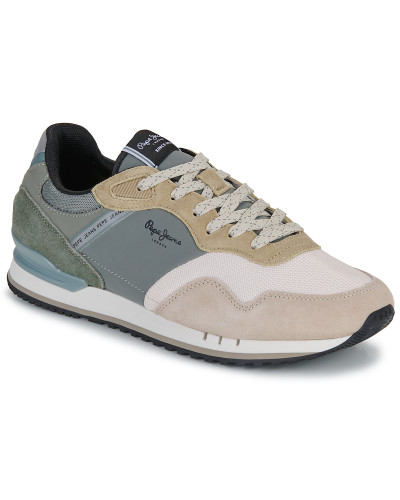 Baskets basses hommes Pepe jeans LONDON MIND M Beige