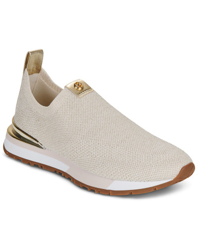 Baskets basses femmes MICHAEL Michael Kors NOVA SLIP ON Doré