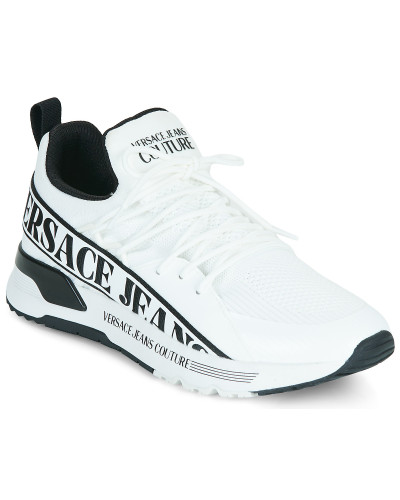 Baskets basses hommes Versace Jeans Couture 80YA3SA3 Blanc