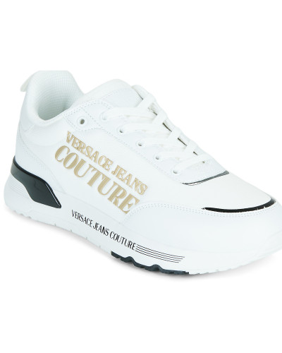 Baskets basses hommes Versace Jeans Couture 80YA3SA5 Blanc